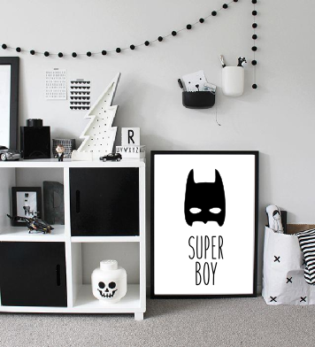 Poster Super Boy Batman